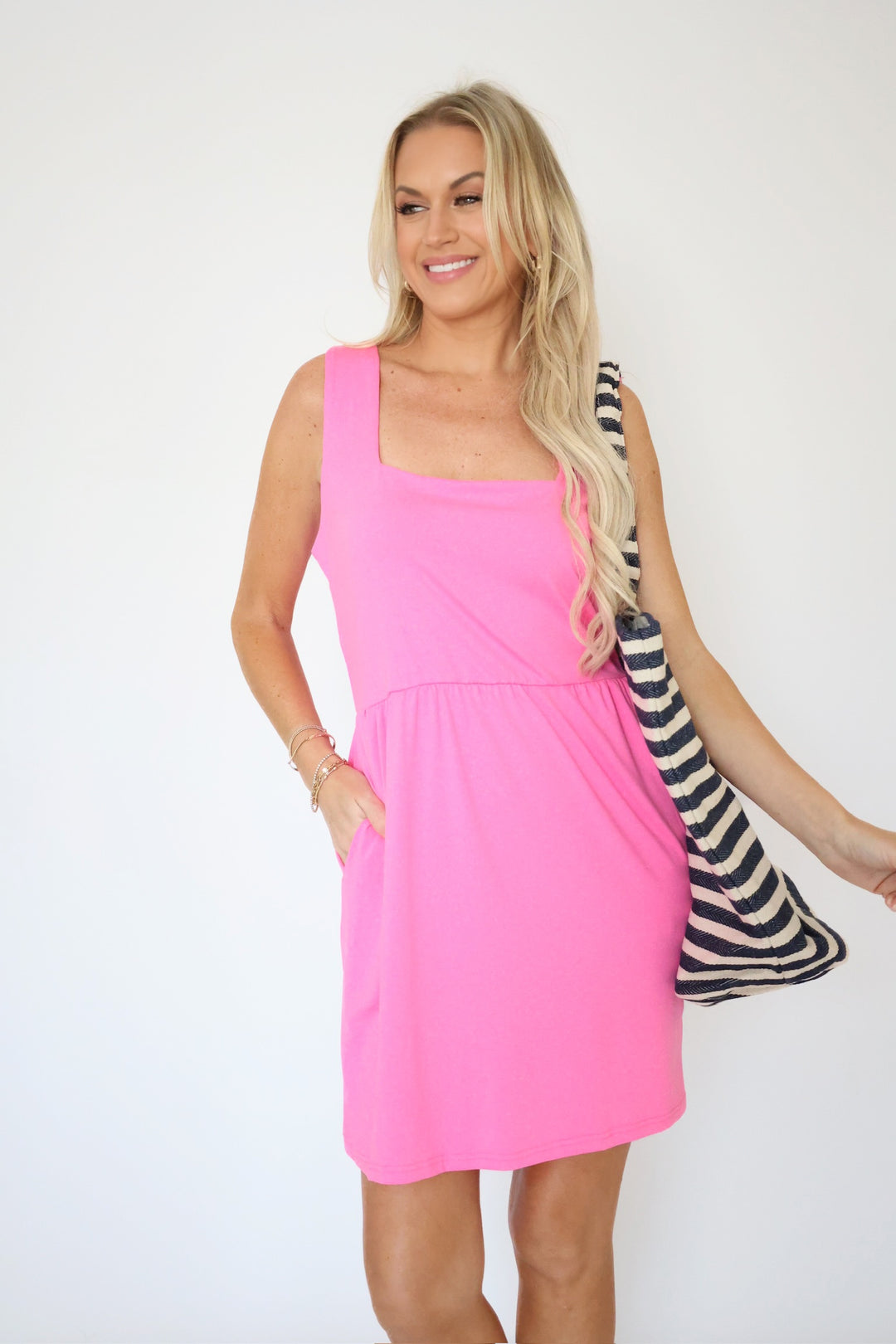 Savannah Square Neck Mini