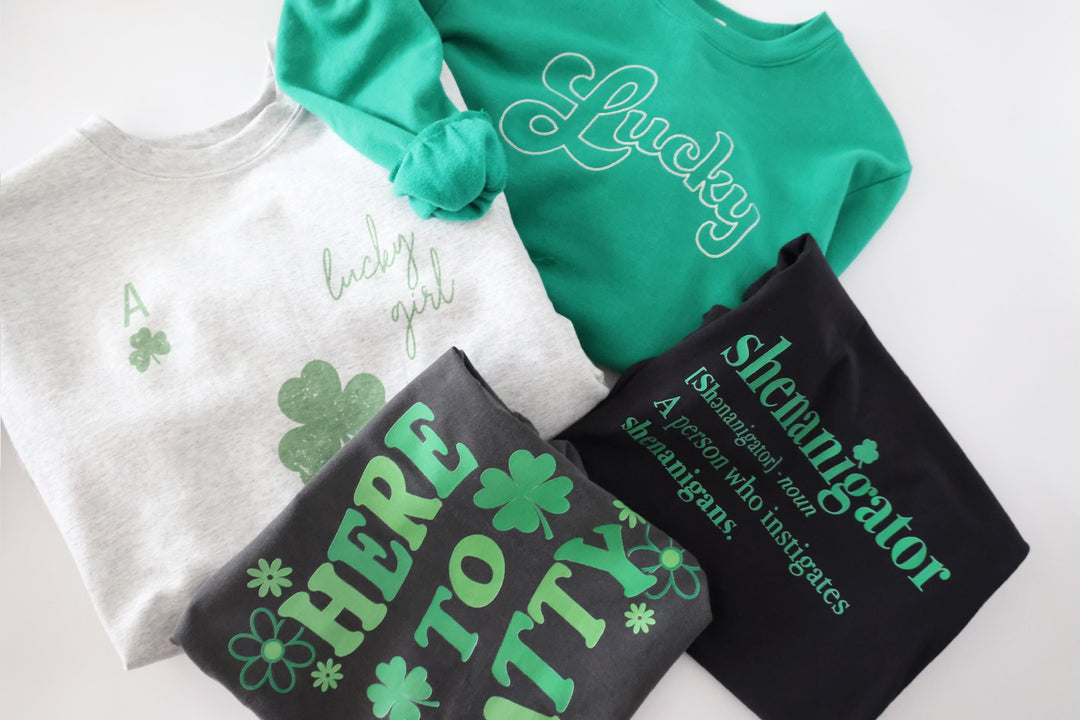 Lucky Girl Graphic Sweatshirt