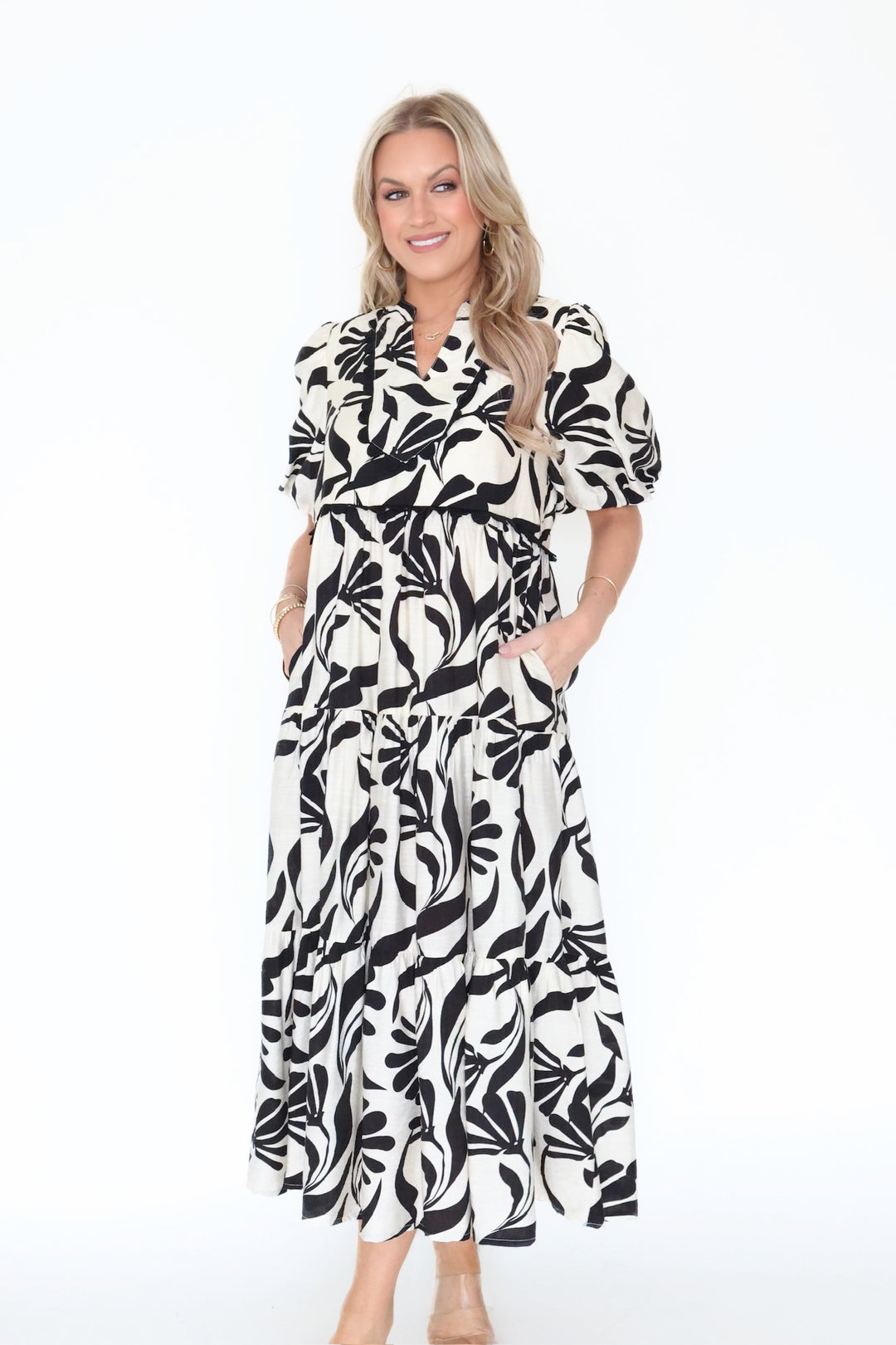 Gigi Printed Maxi Dress