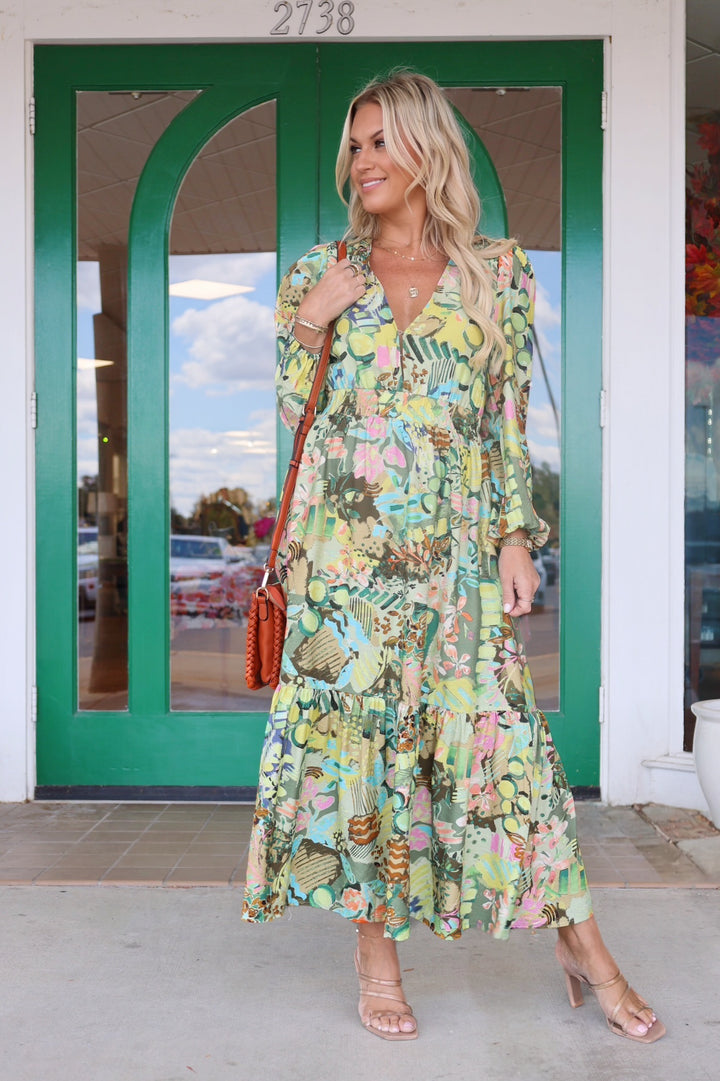 Whispering Meadow Maxi Dress