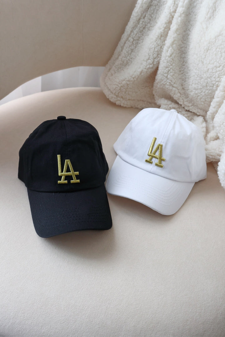 LA Metallic Embroidered Cap