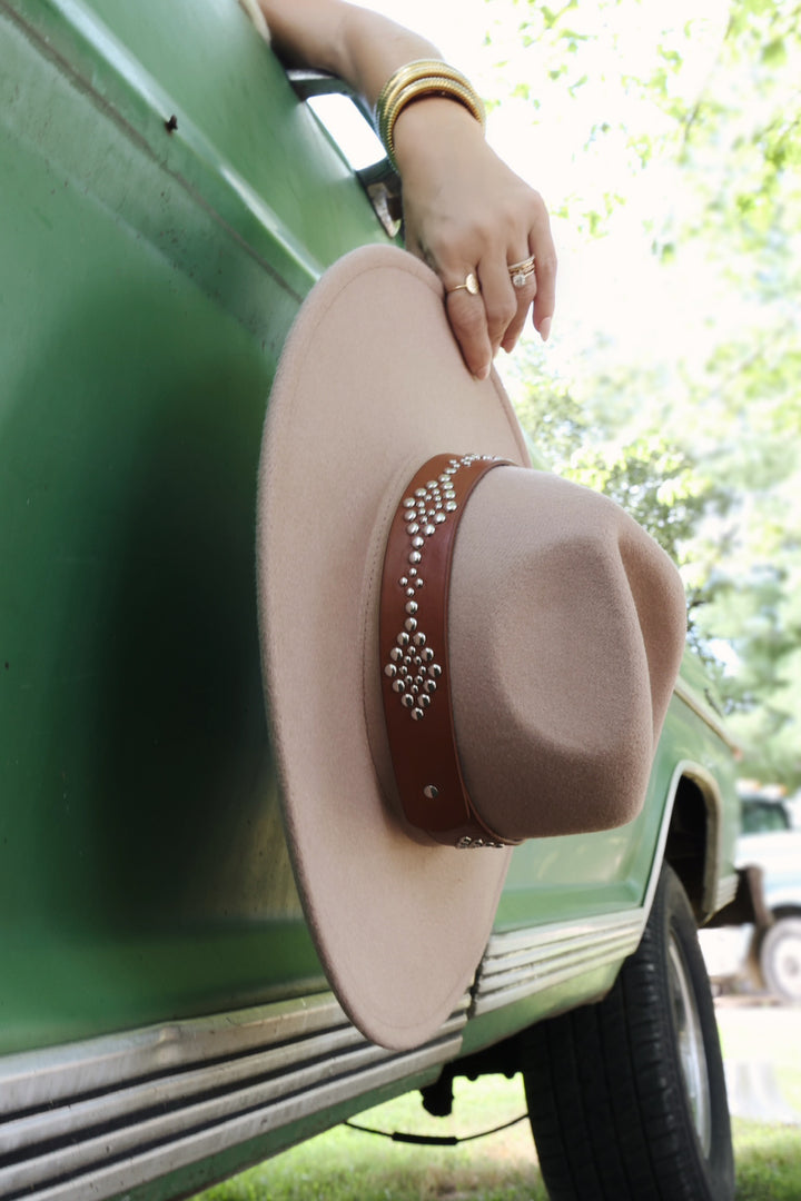 Wild West Hat- Light Taupe