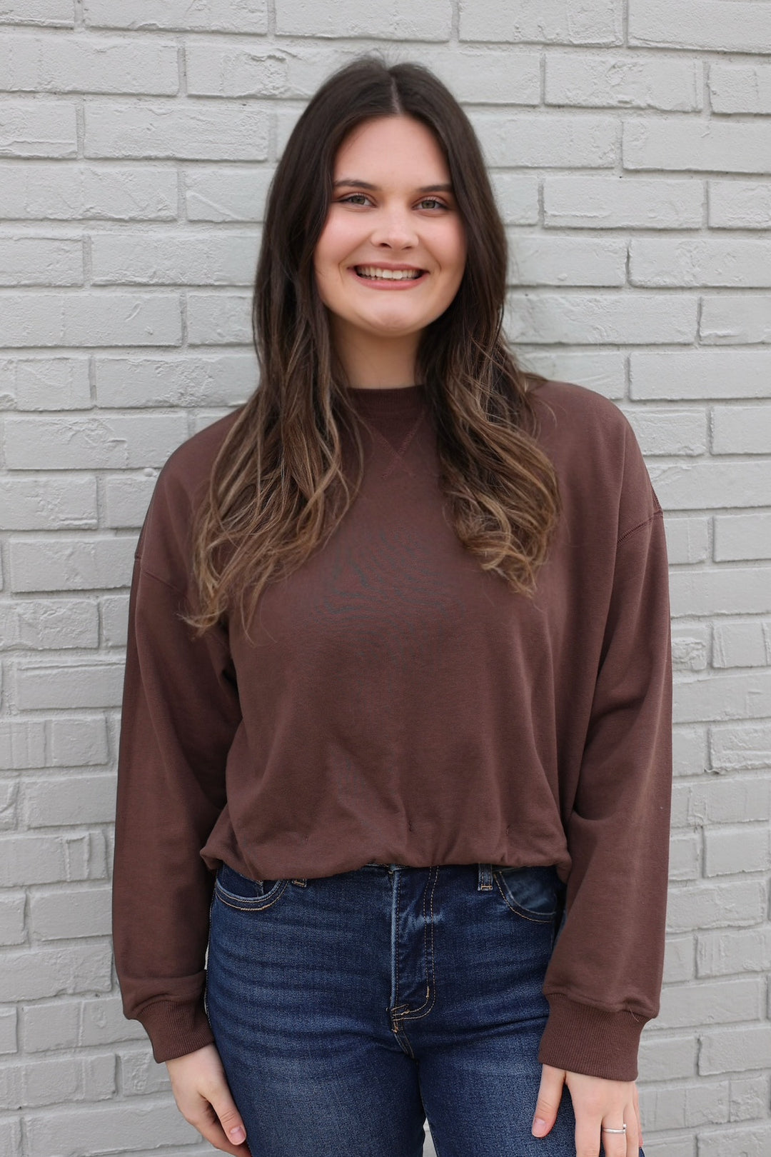 Marlee Bubble Sweatshirt