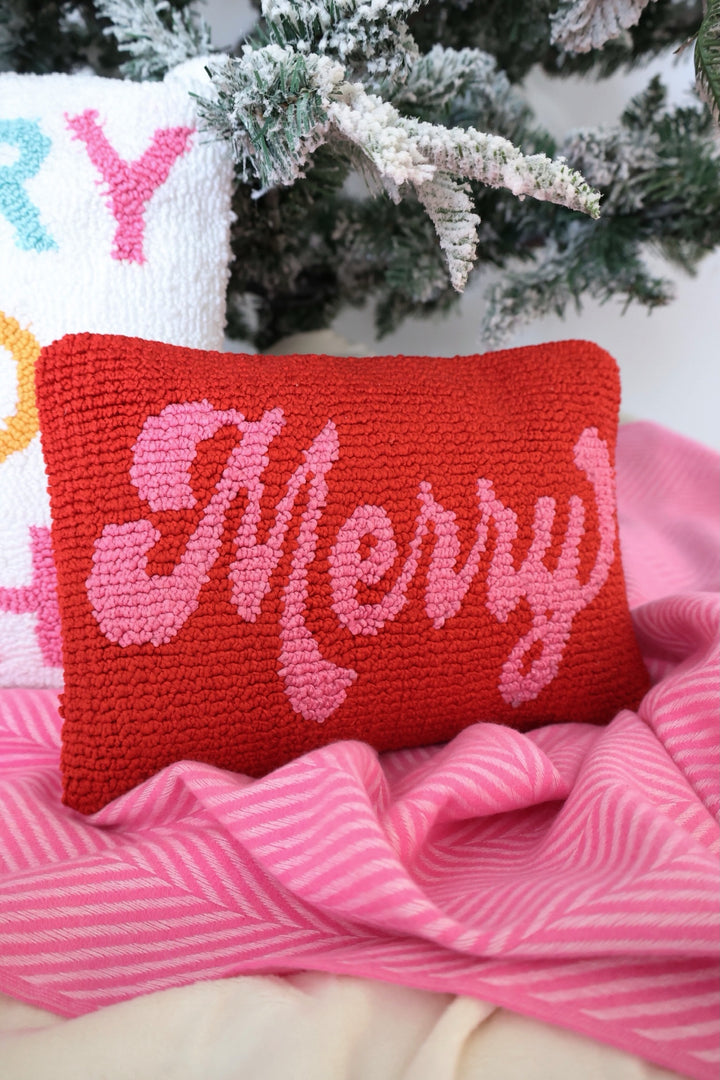 Merry Red Pillow