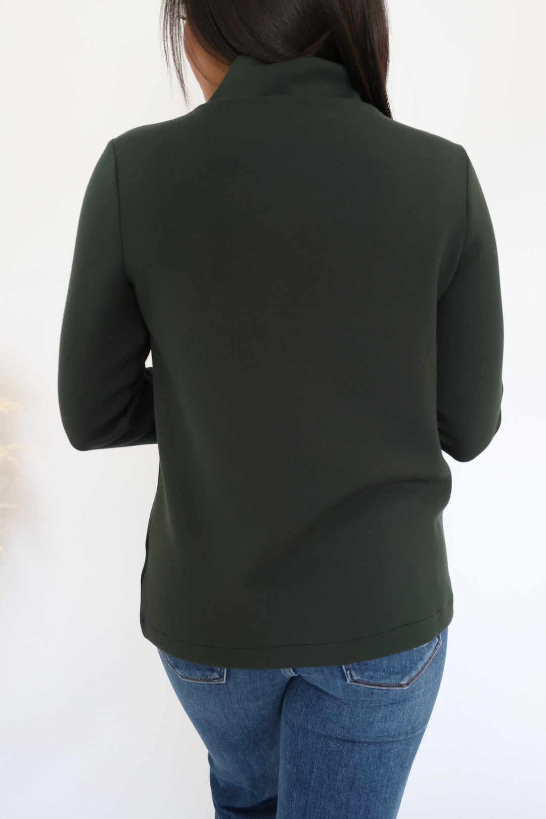 AirEssentials Mock Pullover - Essex Green