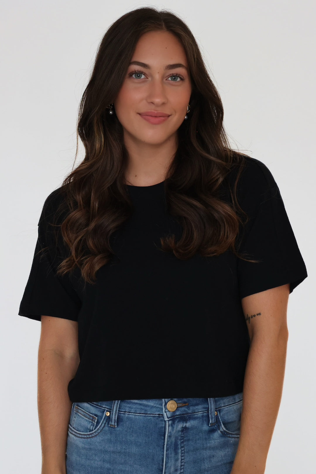 On the Go Tee- True Black