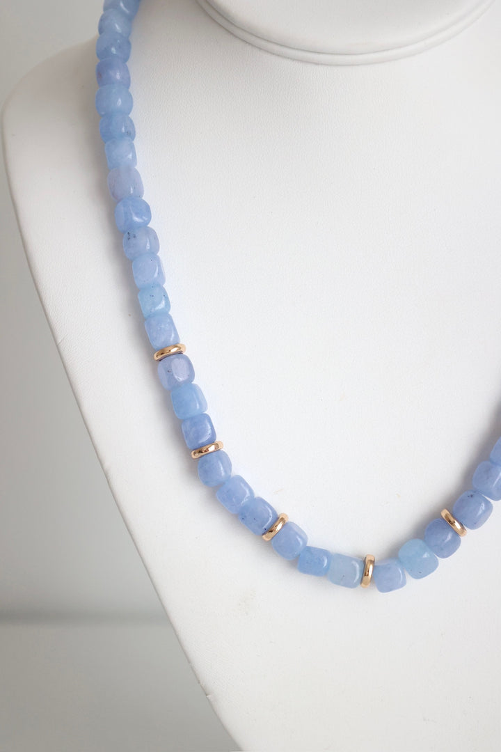 Marble Cube Necklace