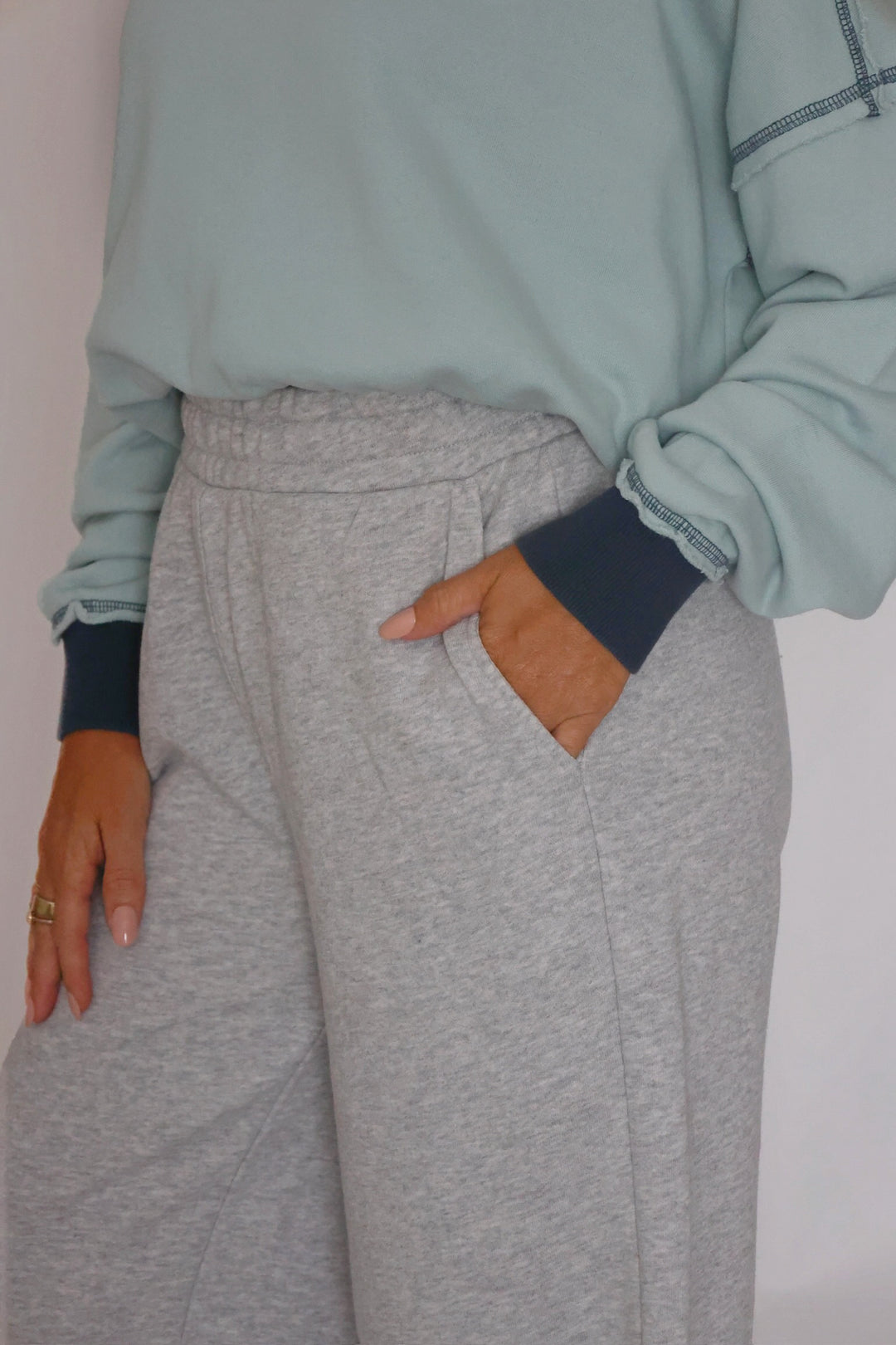 Cash Sweatpants- Grey