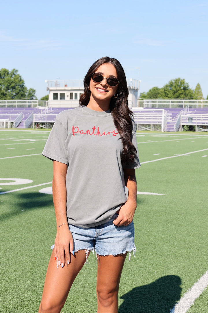 Panthers Bow Tee