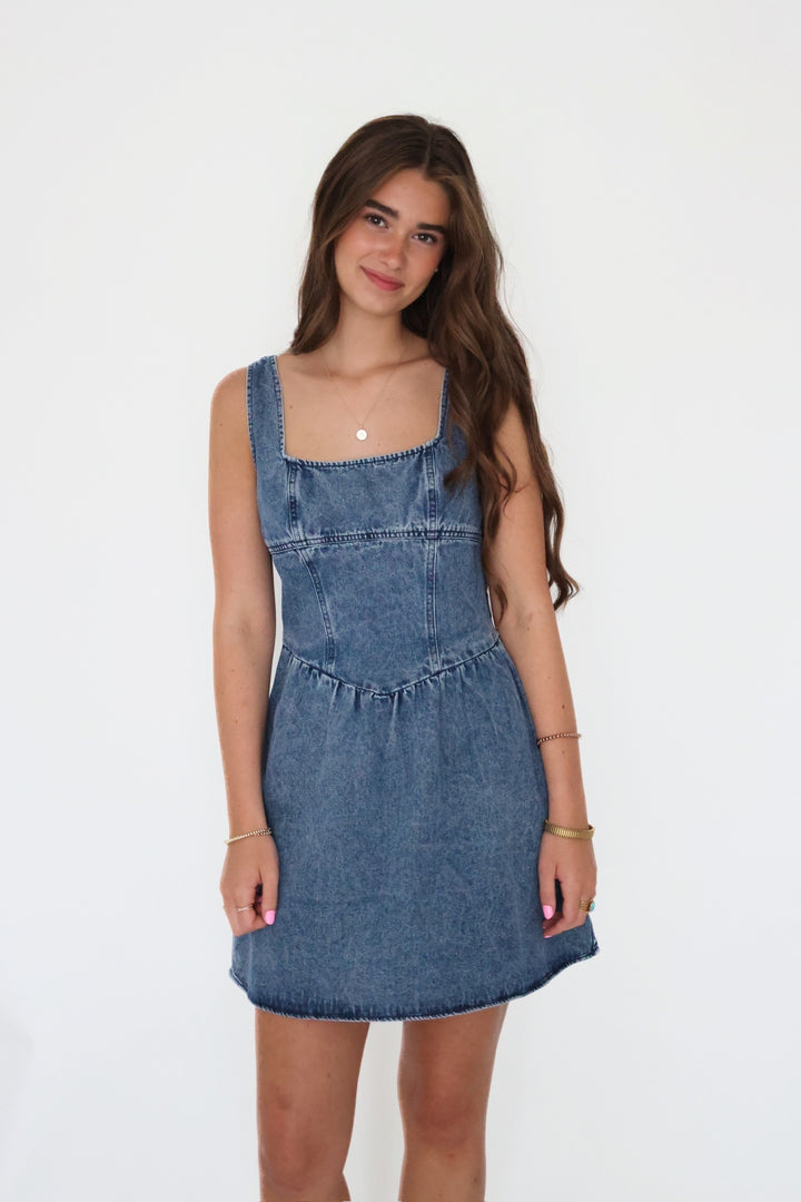 Rowan Denim Dress