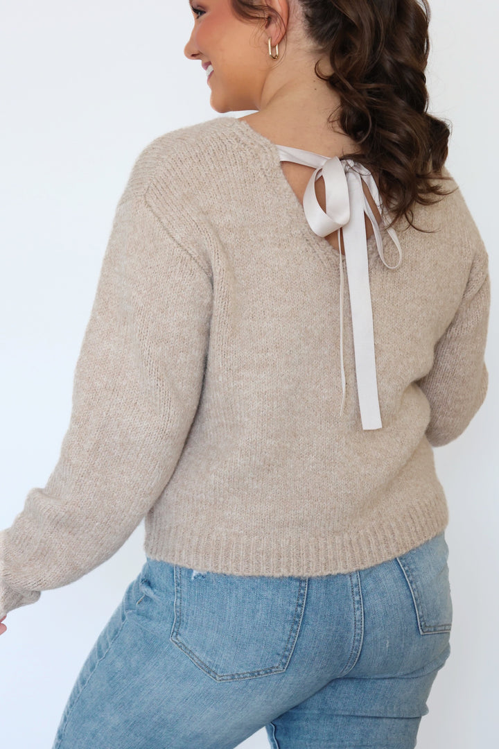 Lucille Ribbon Sweater