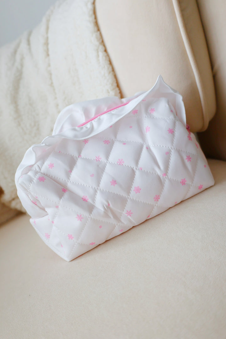 Pink Flurry Pouch