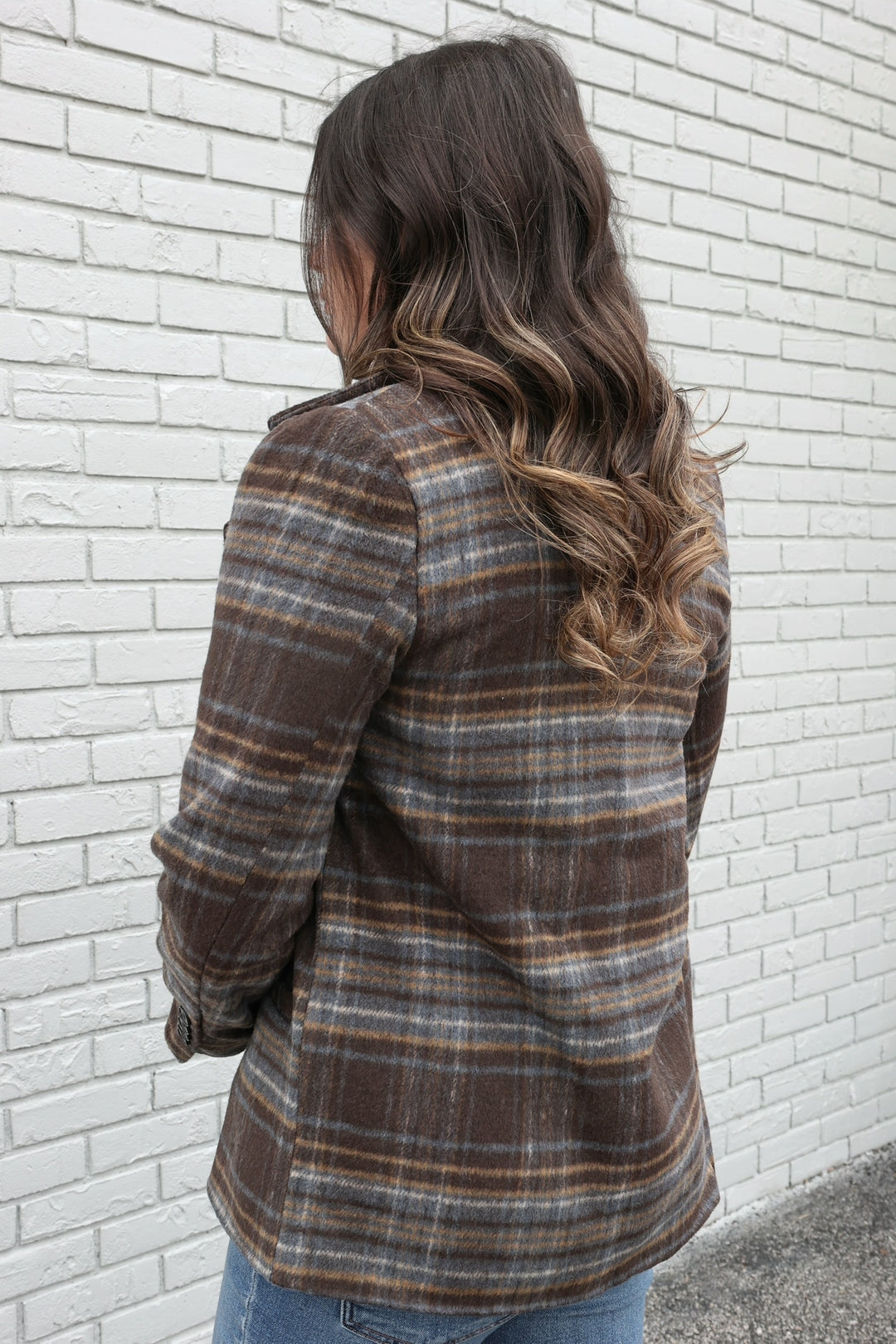 Kathalina Plaid Blazer