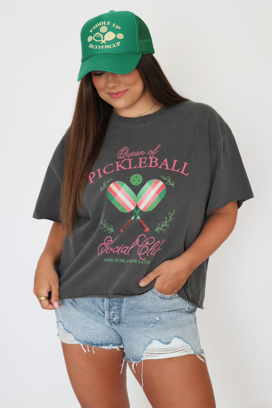 Queen of Pickleball Graphic Tee(FINAL SALE)