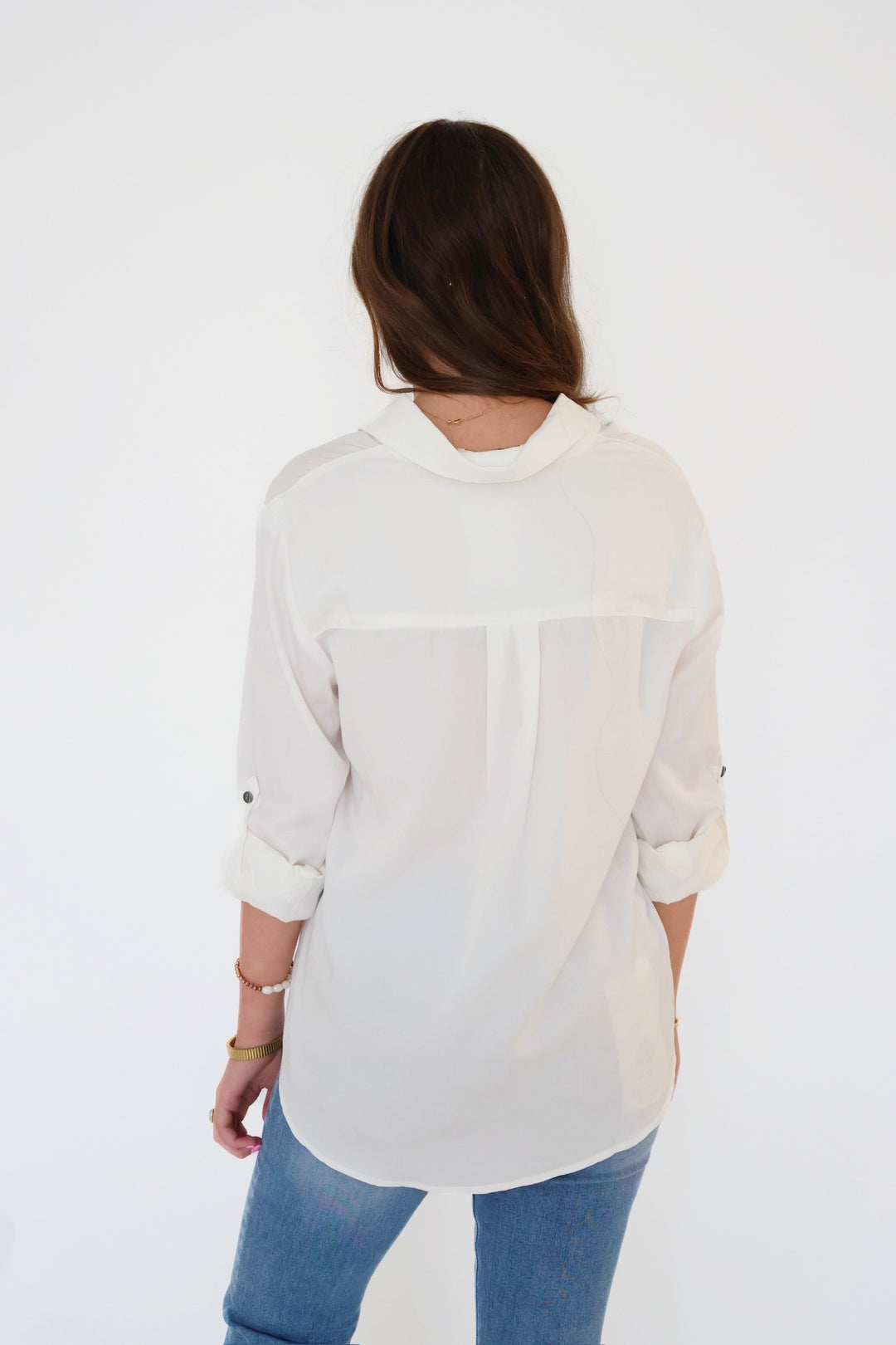 Elise Tencel Top- Off White