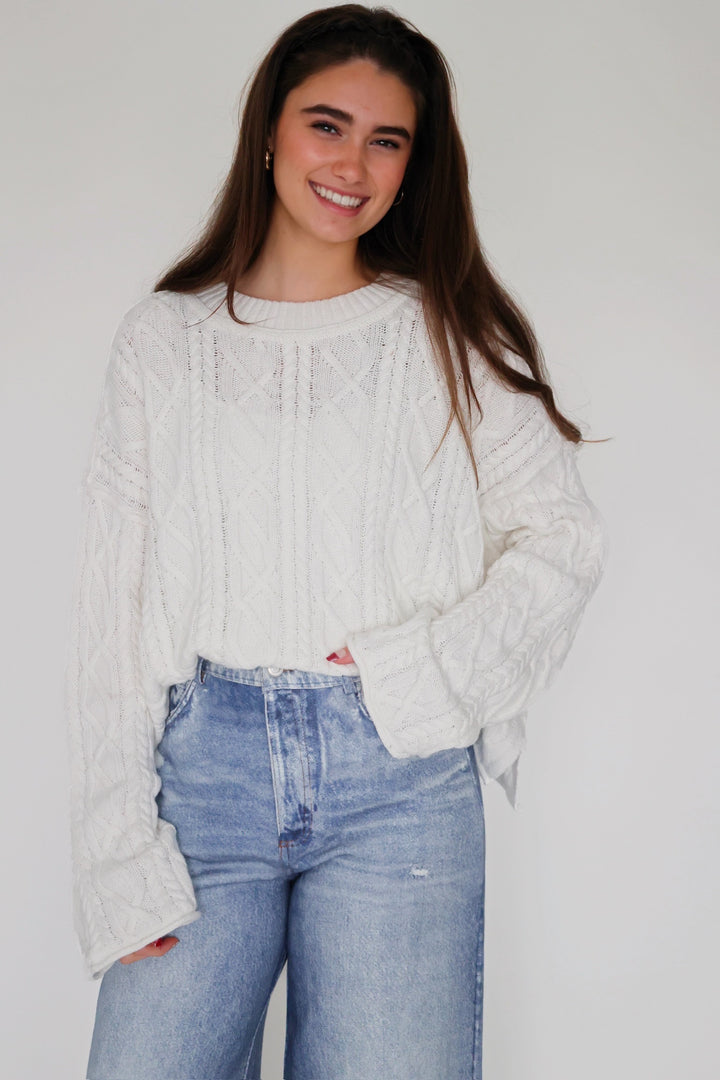 Cable Knit Pullover