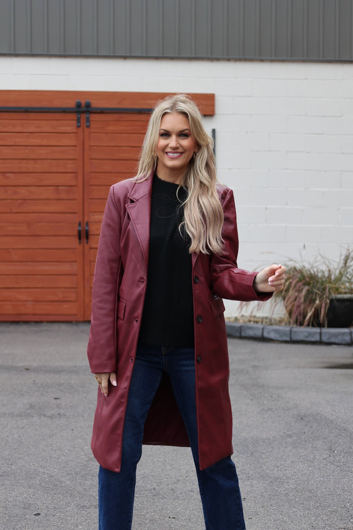 Chatter Leather Coat