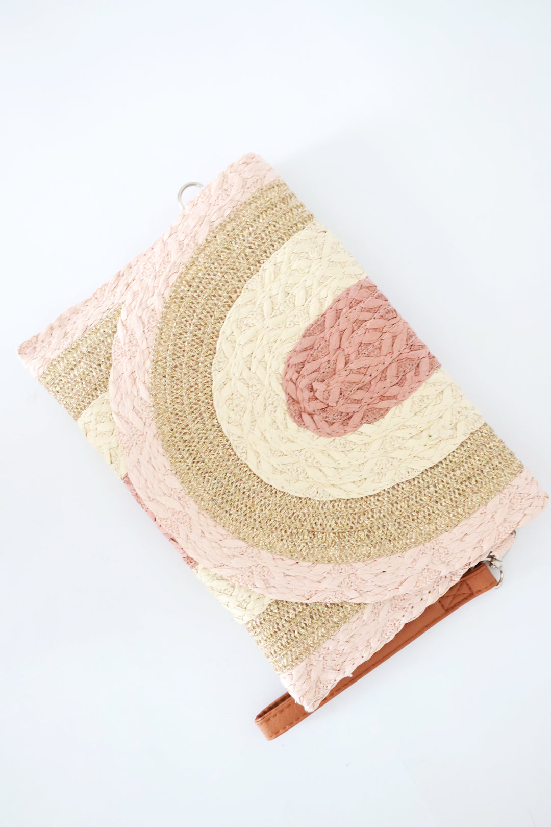 Straw Envelope Clutch