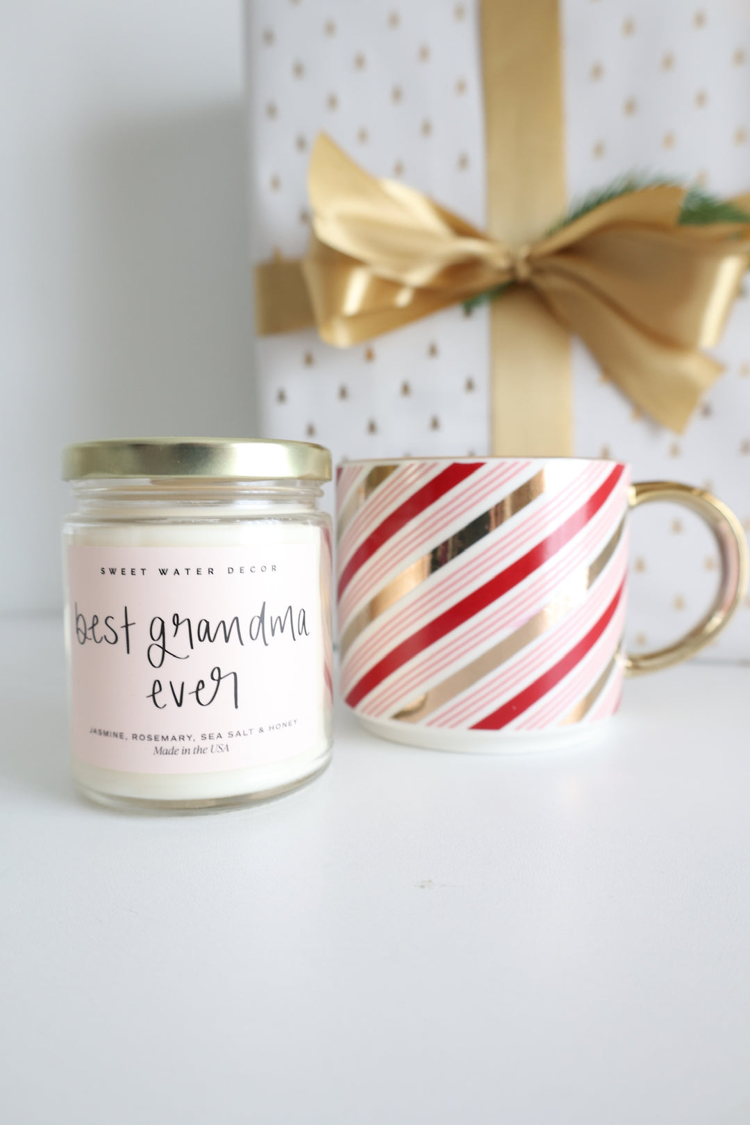 Candy Cane Coffee Mug (FINAL SALE)