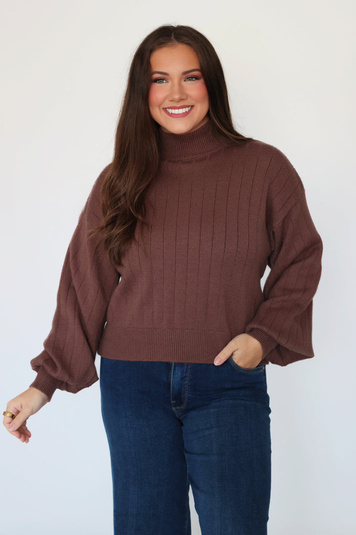 Harris Mock Neck Sweater