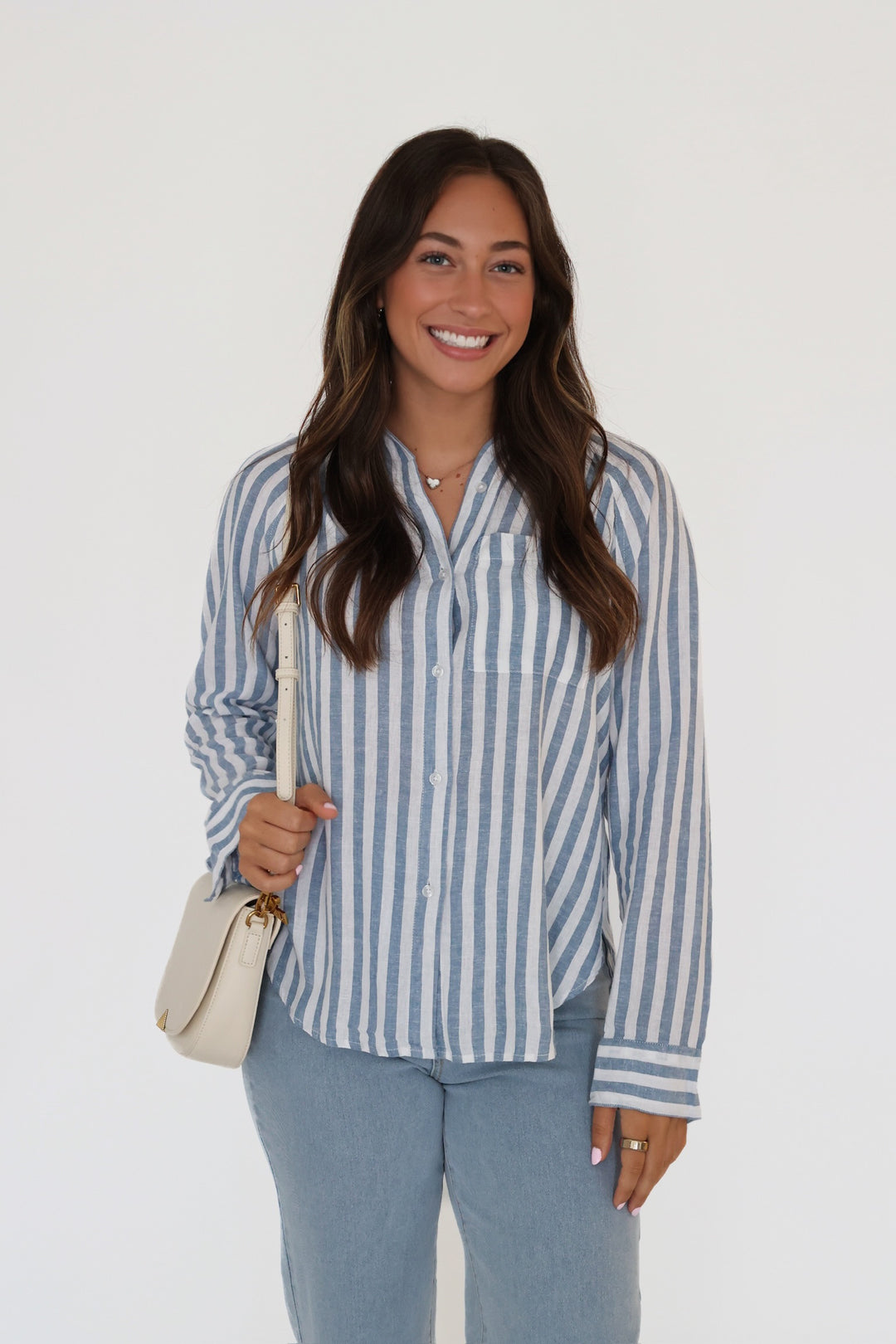 The Perfect Linen Top - Boathouse