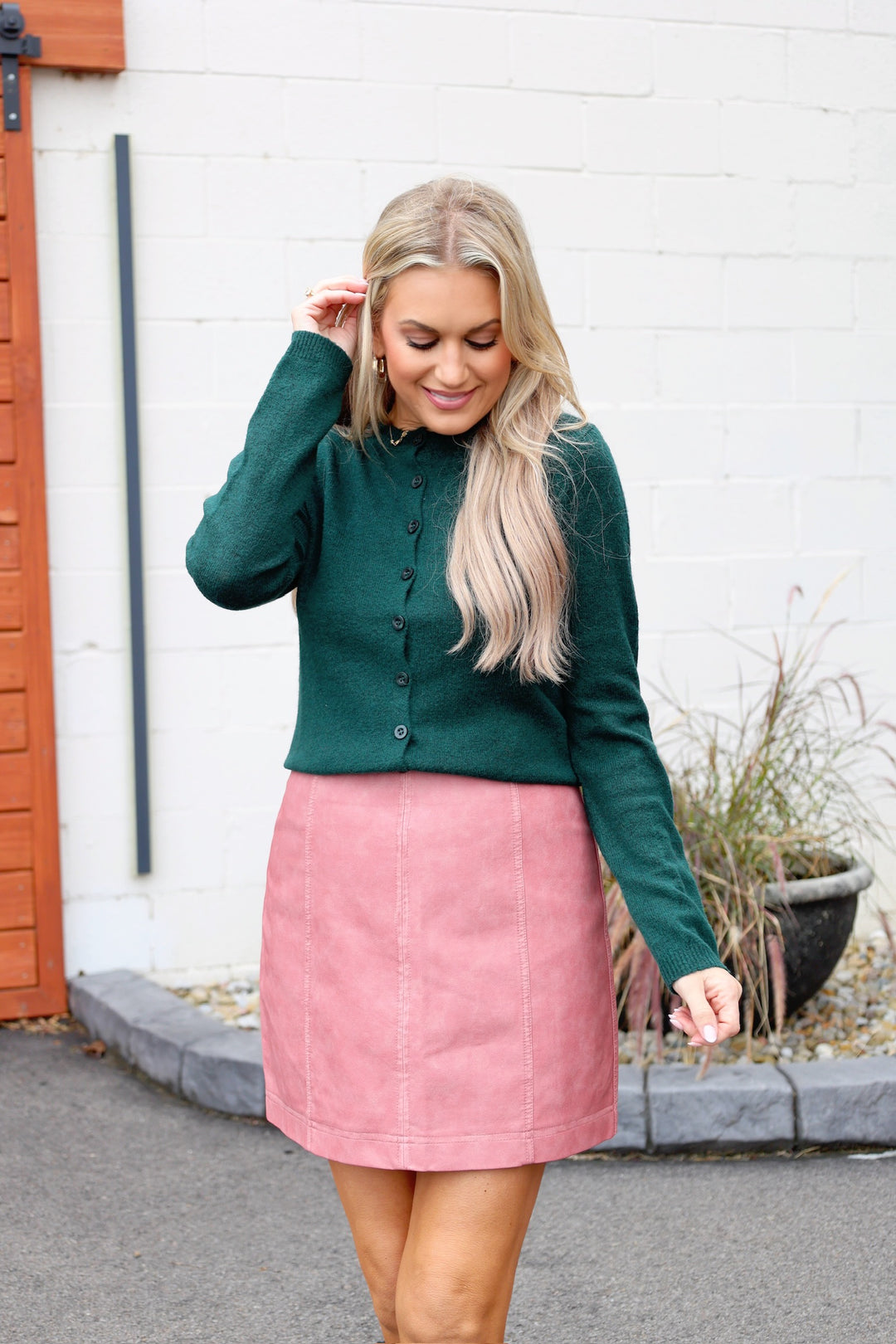 Russel Leather Skirt