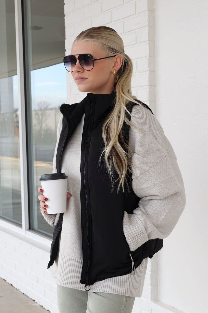 Below Zero Vest- Black