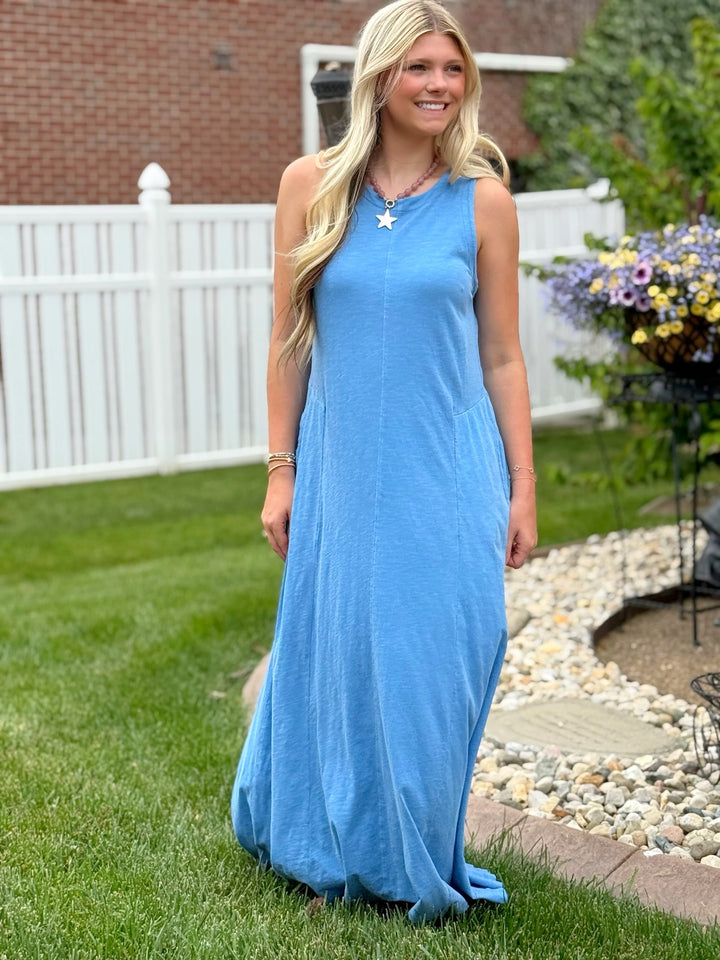 Waters Edge Midi Dress