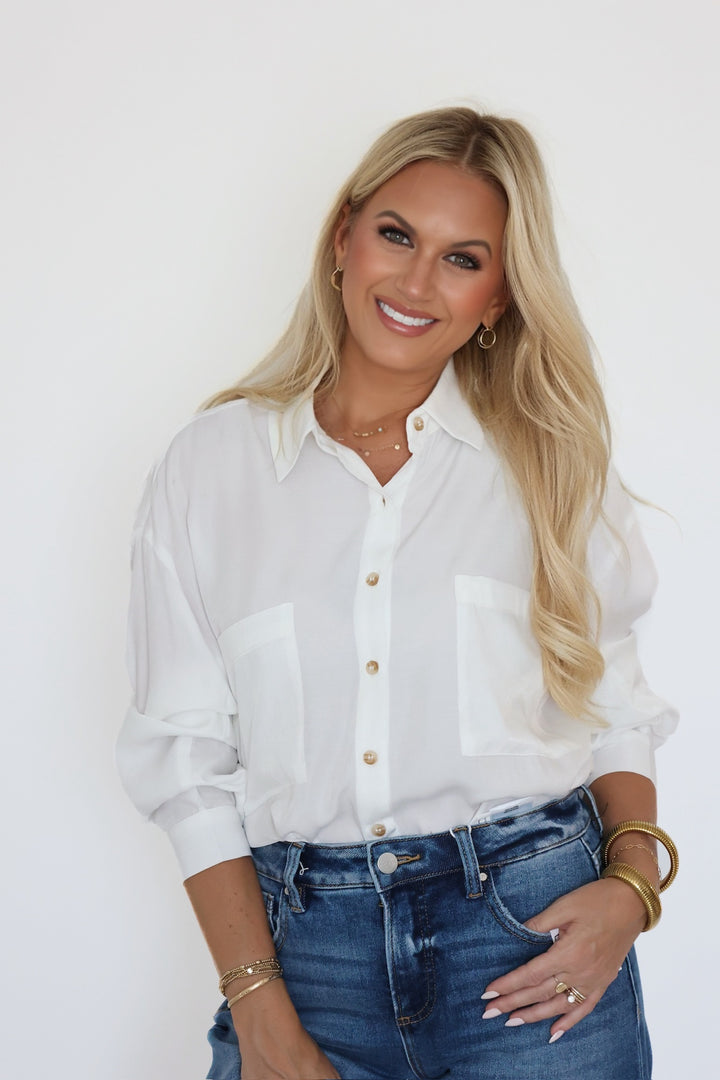 Organic Button Down