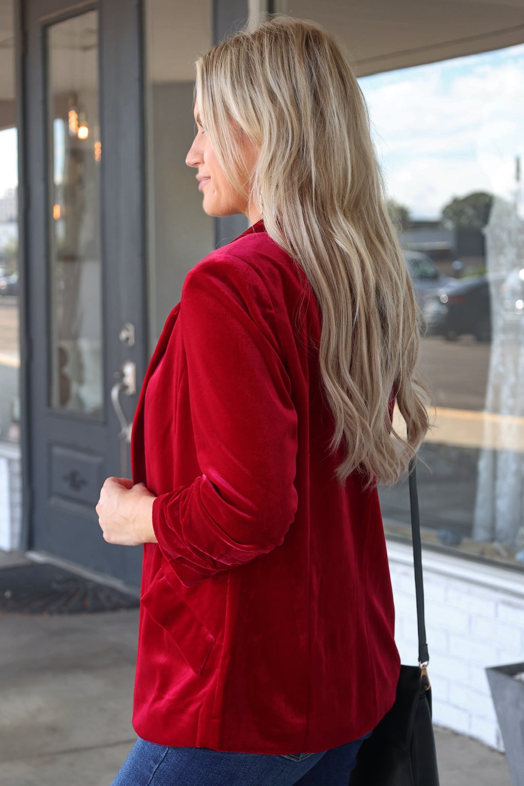 Beverly Hills Blazer- Red