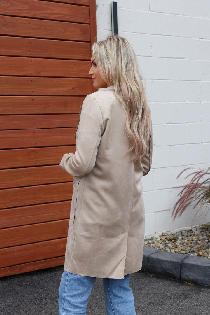 Lorainne Jacket- Taupe