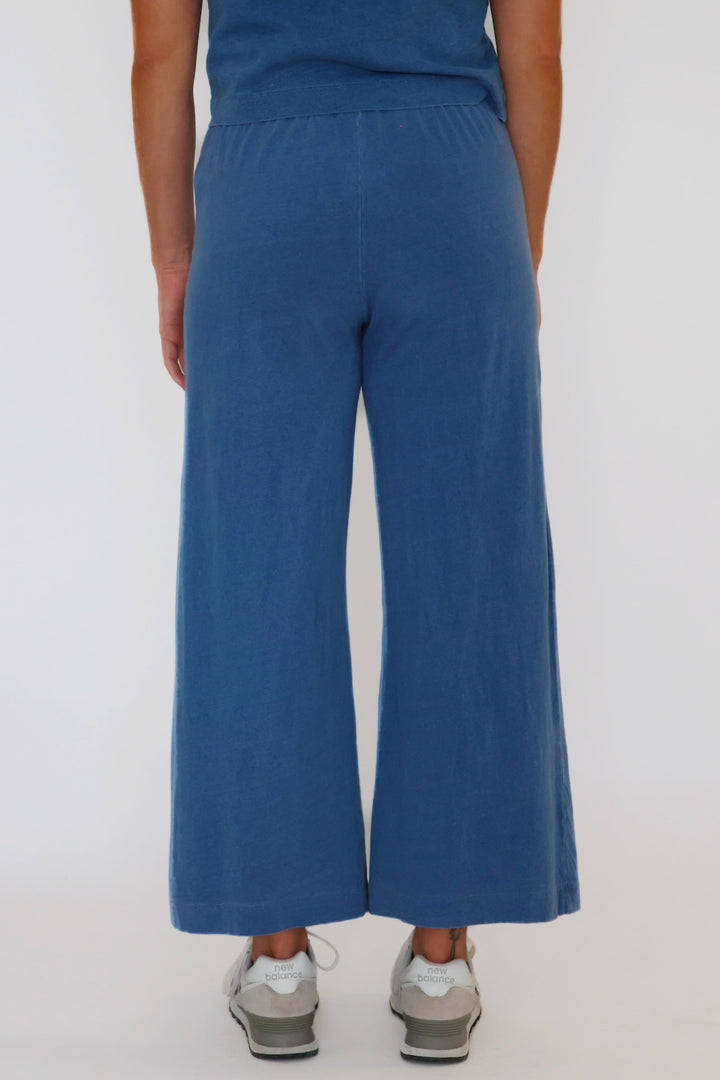 Scout Jersey Denim Pant- Vintage Indigo