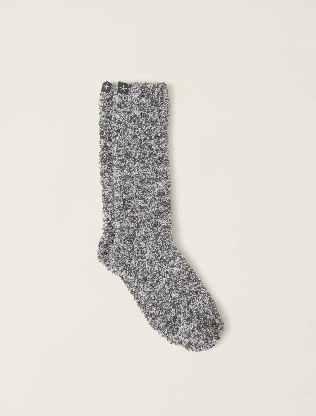 CozyChic Heathered Socks - Slate/White