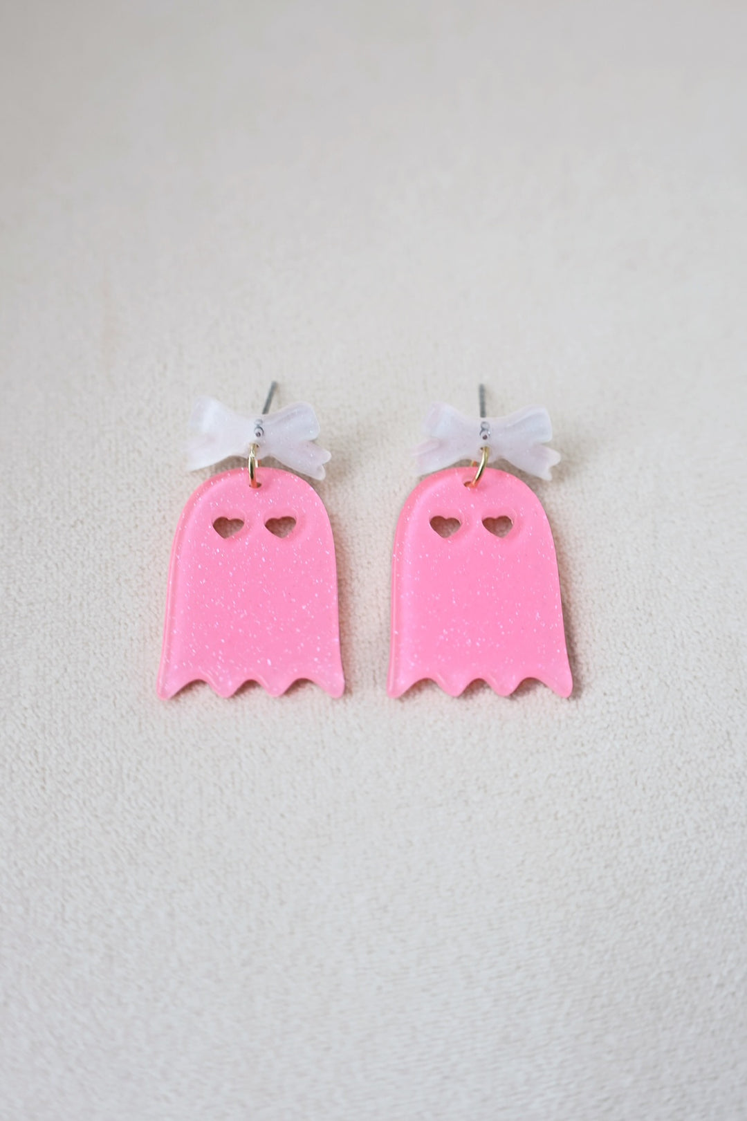 Boo Bow Earrings
