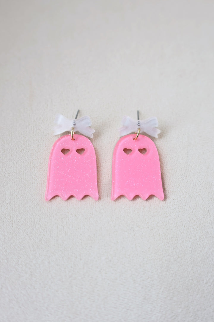 Boo Bow Earrings