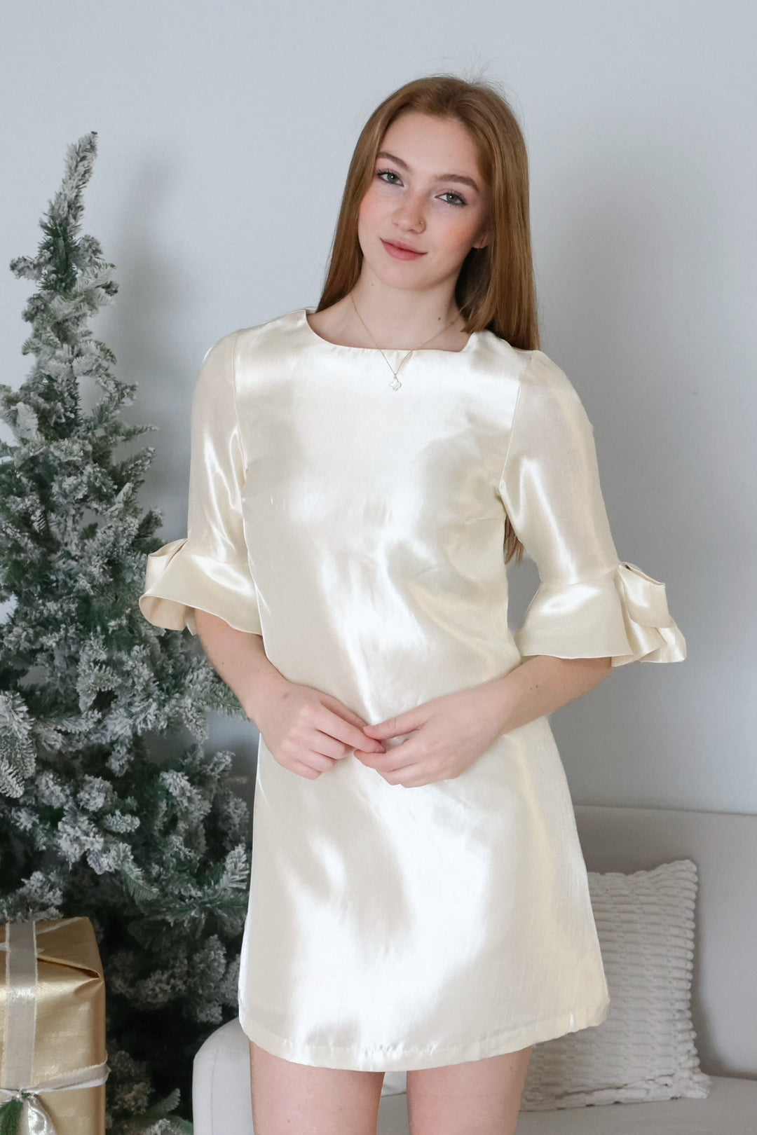 Winter Frost Mini Dress