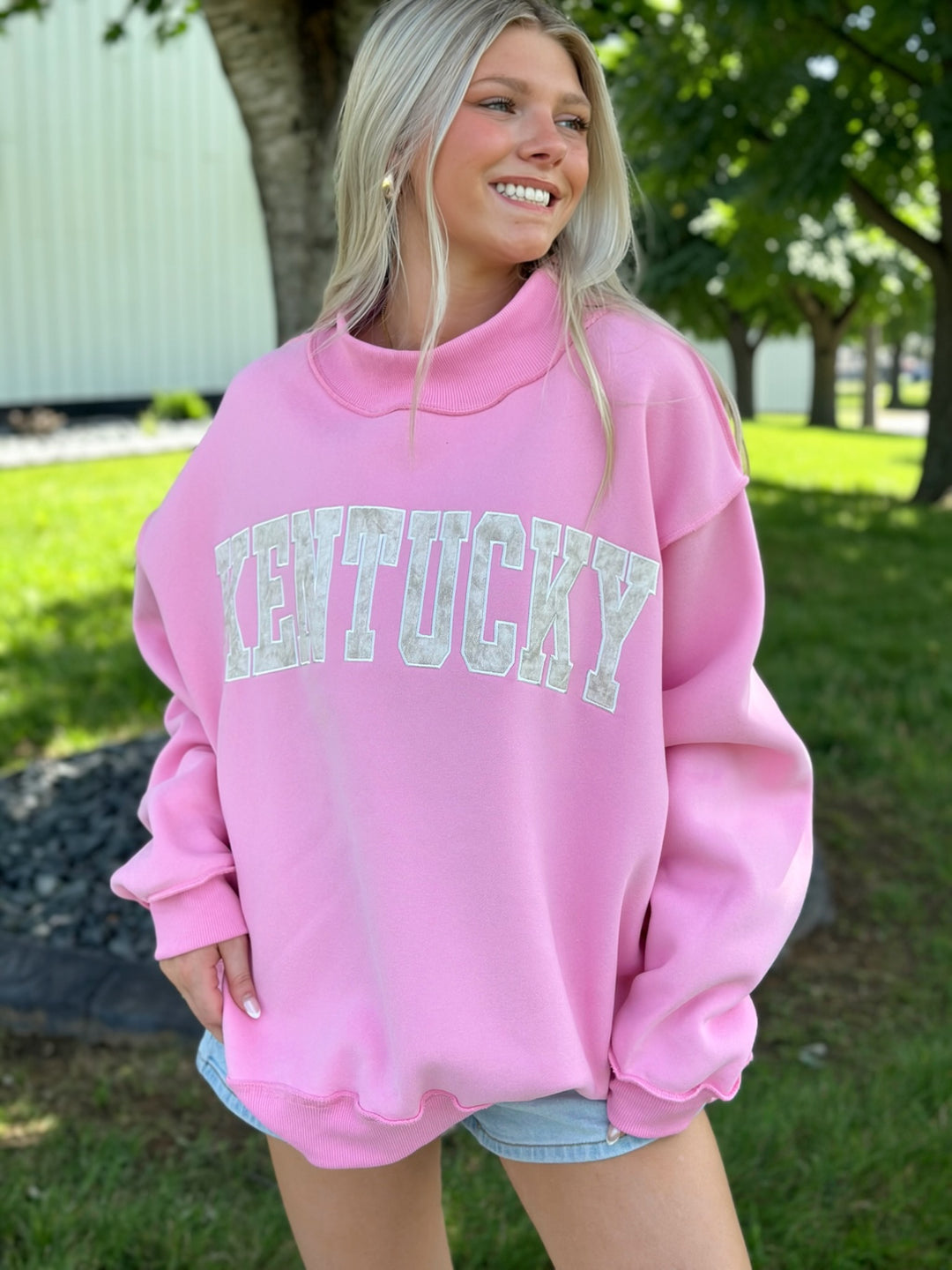Camo Kentucky Mock Neck
