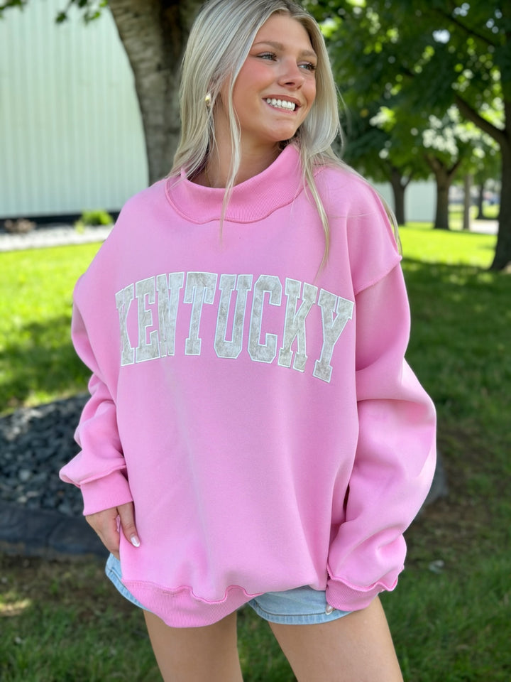 Camo Kentucky Mock Neck