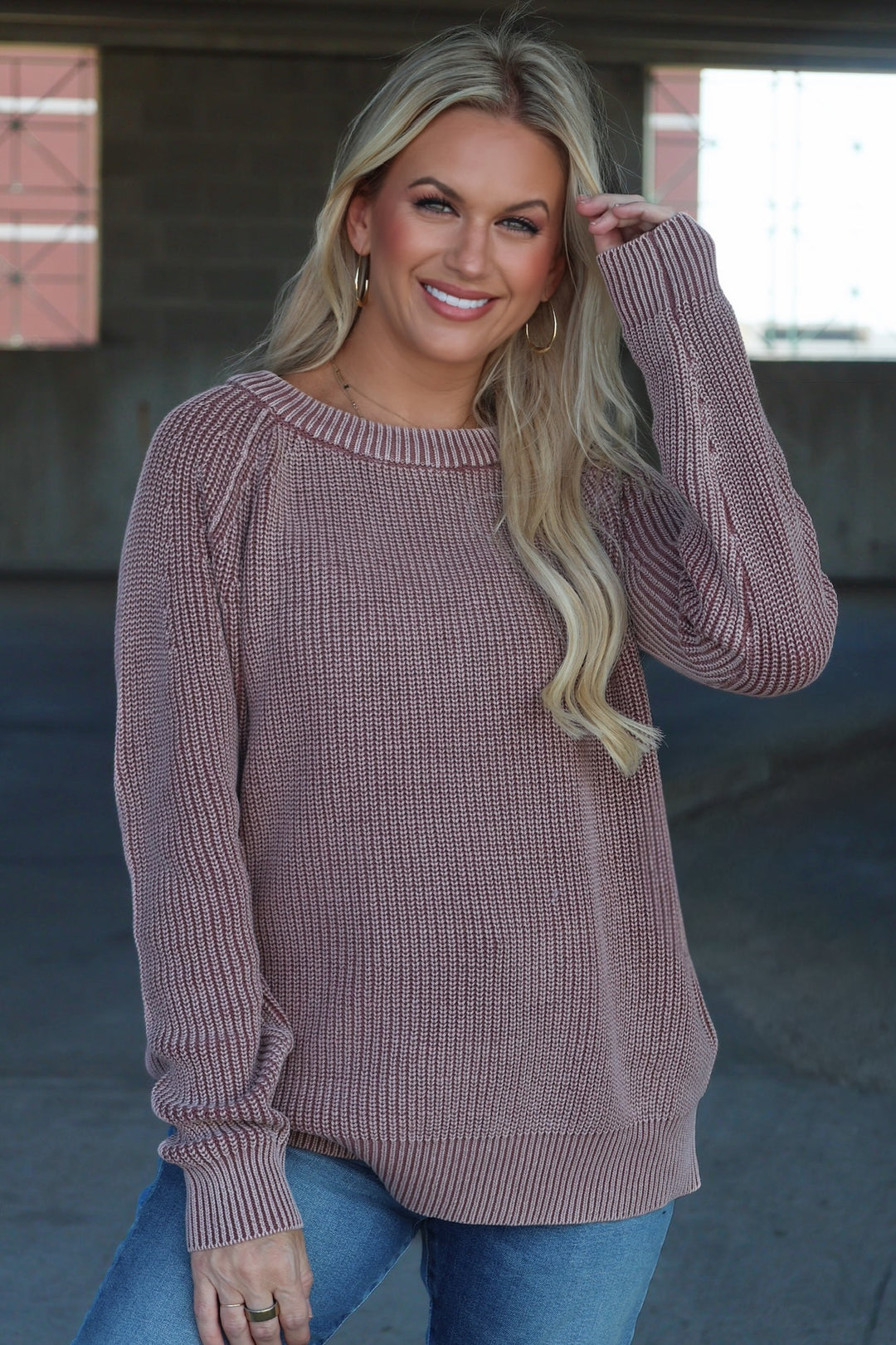 Jayla Sweater- Marsala