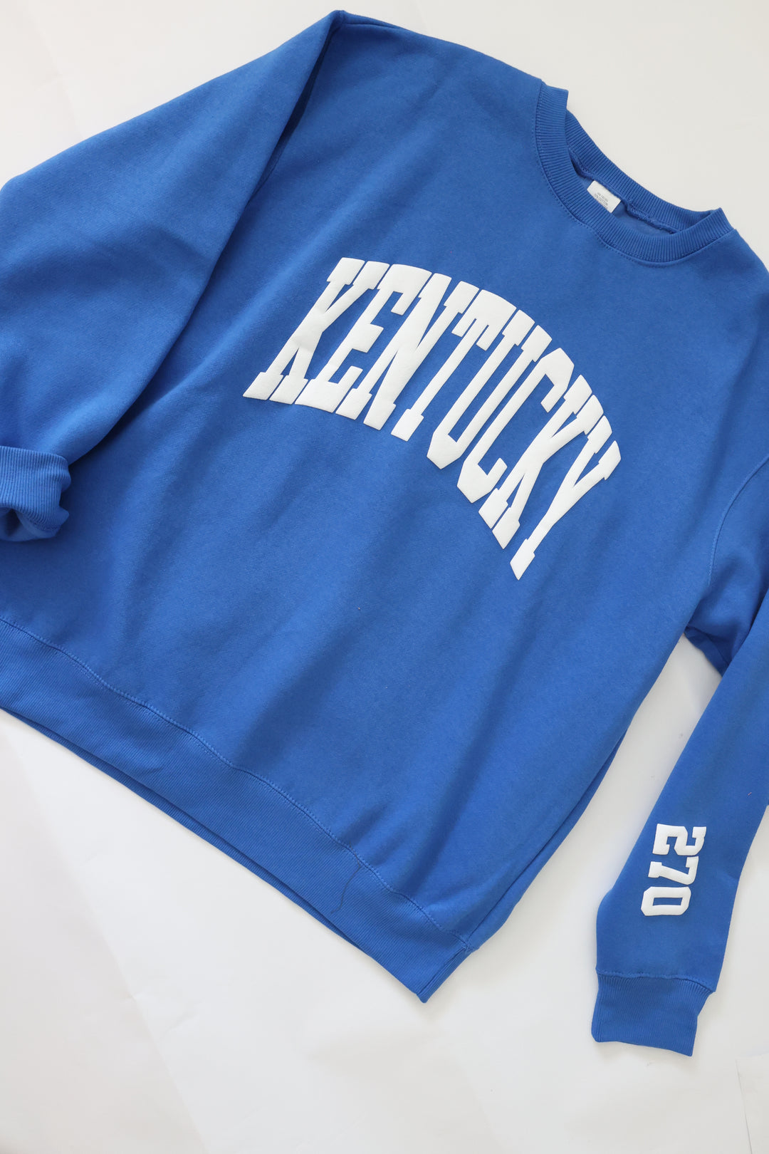 Owensboro Area Code Sweatshirt - Royal