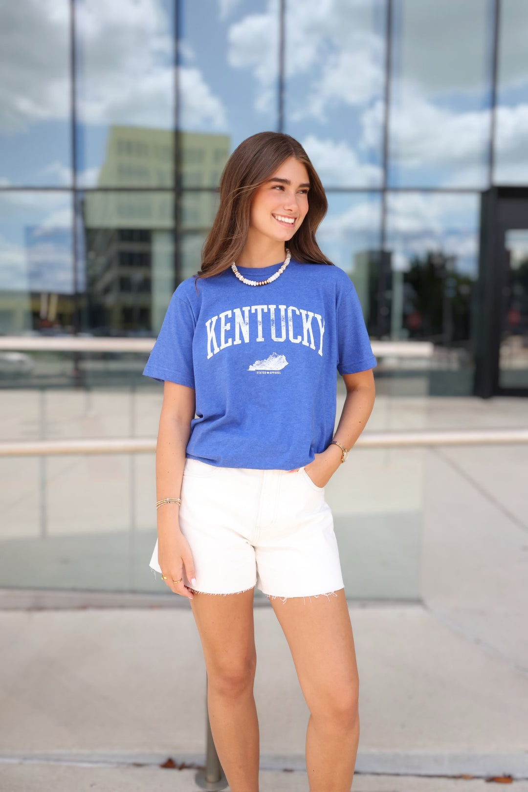 State Love Tee- Blue