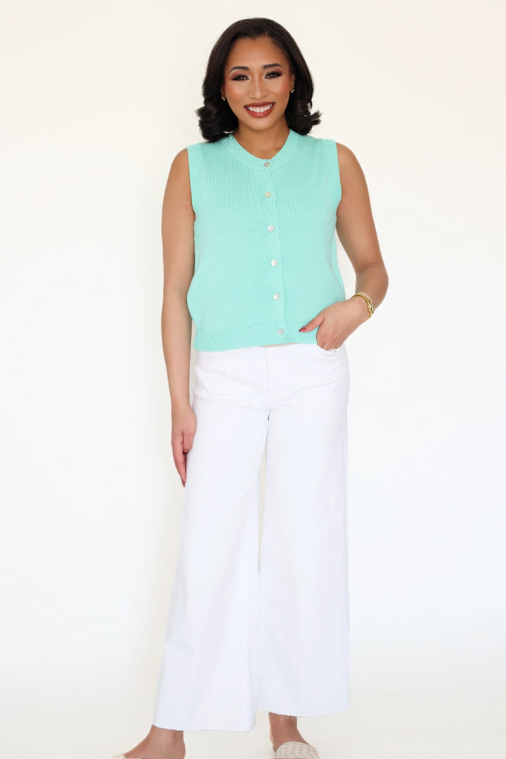 Rosa Sleeveless Cardigan