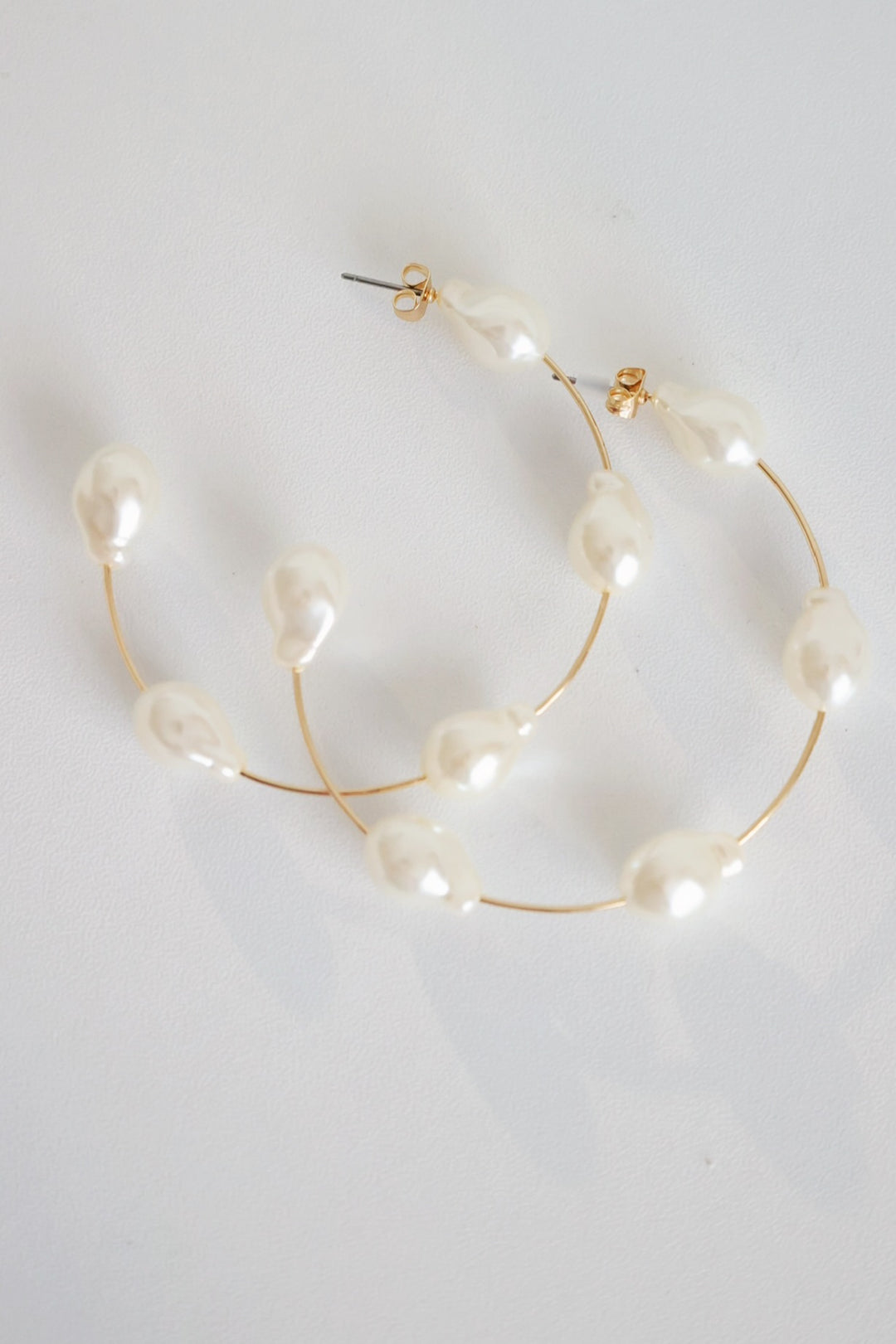 Keller Pearl Hoops