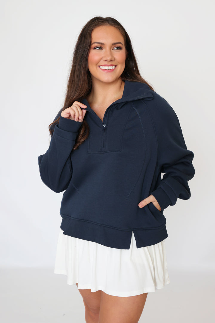 Mollie Half Zip Pullover