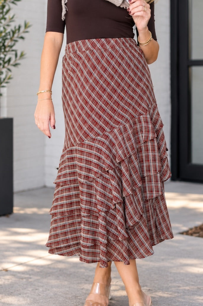 Warm Whiskey Skirt