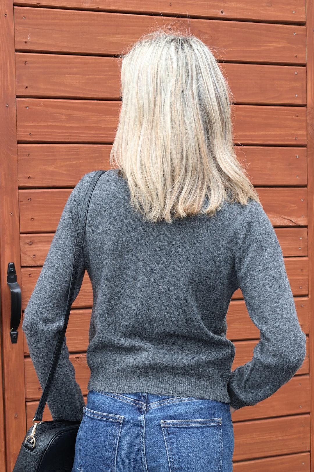 Mae Cardigan- Charcoal