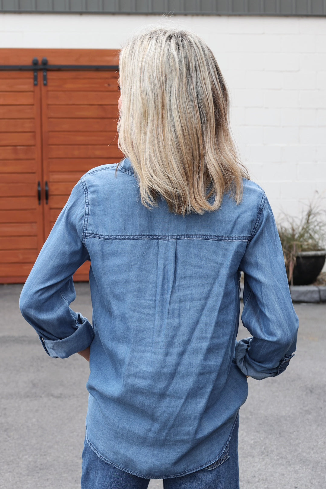 High Point Denin Top