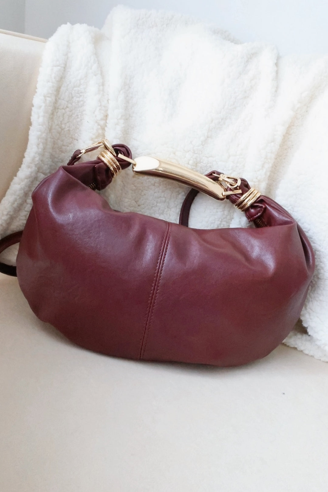 Carrie Handbag- Wine