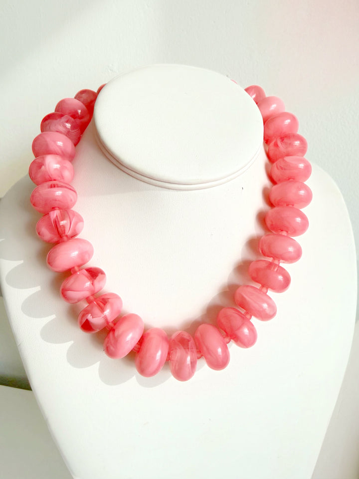 Polished Bead Necklace