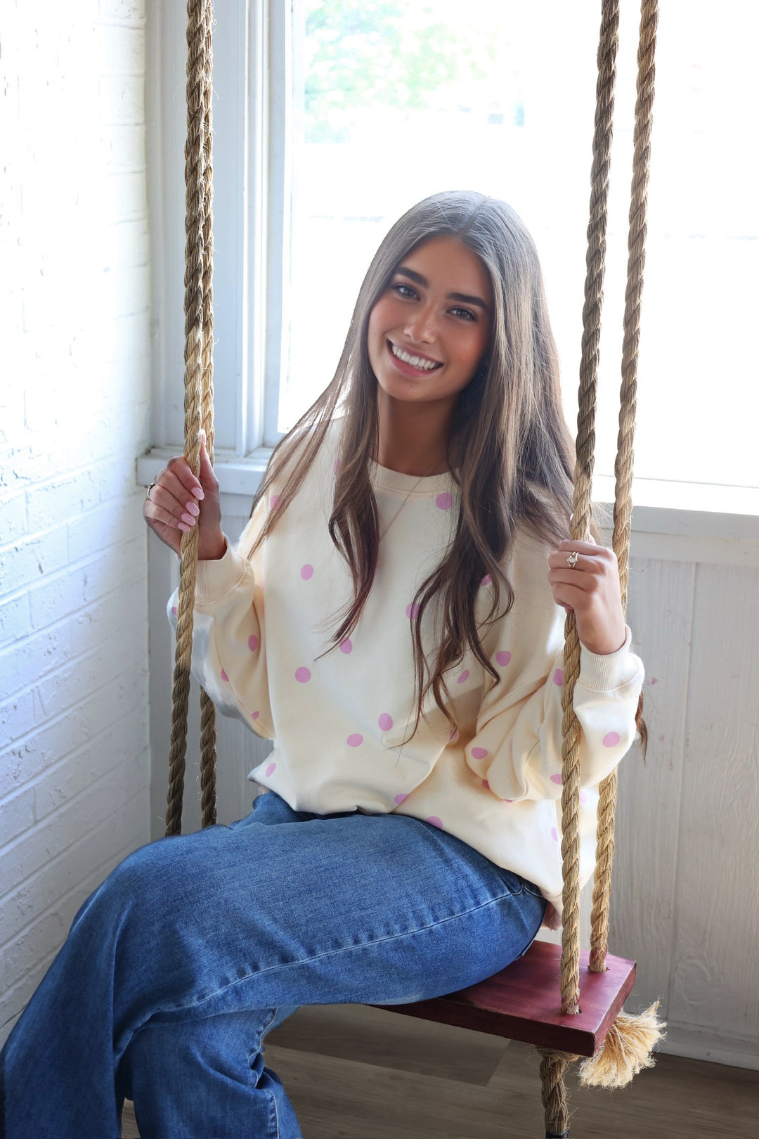 Polka Fun Sweatshirt